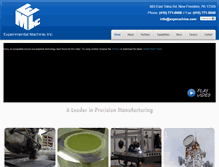 Tablet Screenshot of expmachine.com